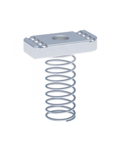 STRUT-гайка (канальная) М6 с длинной пружиной EKF (stgdpM6) в Коврове Крепеж Pintop.ru