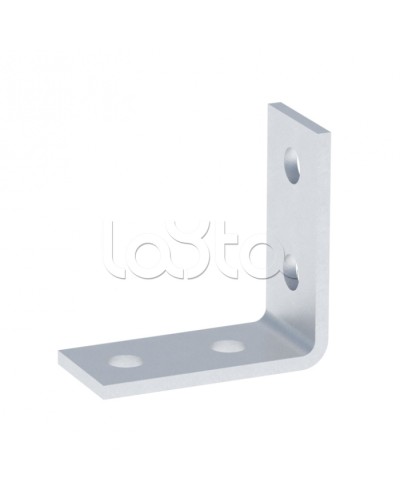 STRUT-пластина угловая 90гр. 4 отверстия HDZ EKF (stpu4-HDZ) в Коврове Аксессуары для лотков Pintop.ru