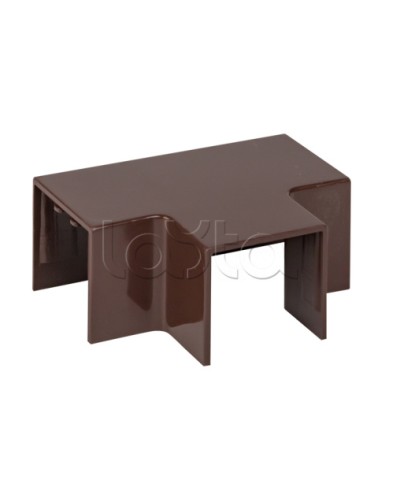 Угол T-образный (25х25) (4 шт) темное дерево EKF-Plast (tchd-25-25x4) в Коврове Аксессуары для кабель-канала Pintop.ru