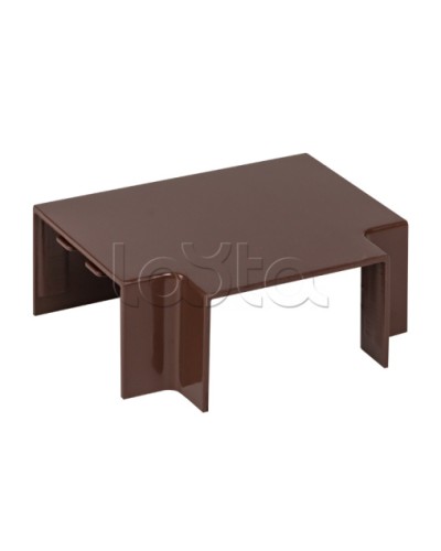 Угол T-образный (40х25) (4 шт) темное дерево EKF-Plast (tchd-40-25x4) в Коврове Аксессуары для кабель-канала Pintop.ru