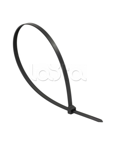 Хомут P6.6 стандартный (ч), 7.6x400 (100шт) FlexLock PROxima EKF (plc-fl-ctsb-7.6x400) в Коврове Стяжки-хомуты Pintop.ru