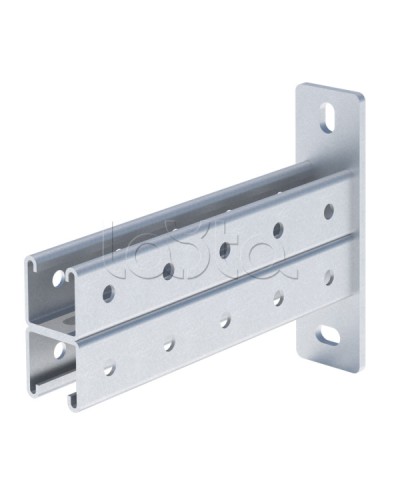 STRUT-консоль 41х41 мм, основание 350 мм EKF (stk414135) в Коврове Полки для шкафов и стоек Pintop.ru