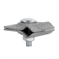 Зажим прута универсальный (пластина 45х45мм) HZ EKF PROxima (lp-g3103)