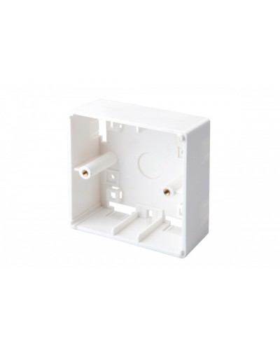 Коробка для рамок 86 × 86 глубина 40 мм, белый Eurolan (16H-FR-40WT-1) в Коврове Распределительные коробки Pintop.ru