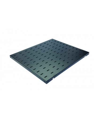 Полка стационарная до 100 кг, глубина 620 мм, черная Eurolan (60A-01-62-12BL) в Коврове Полки для шкафов и стоек Pintop.ru