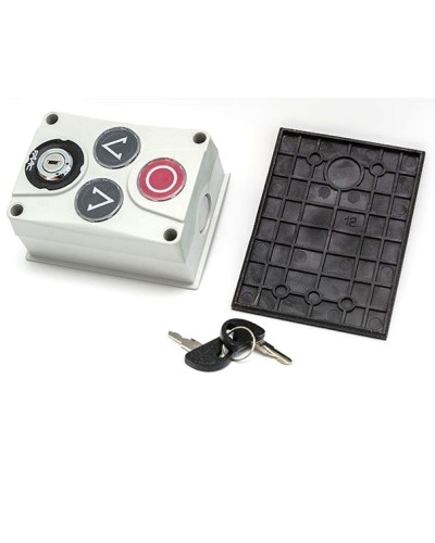 Панель управления 3х кнопочная с ключом Faac 402500 в Коврове Устройства радиоуправления для шлагбаумов и автоматики Pintop.ru