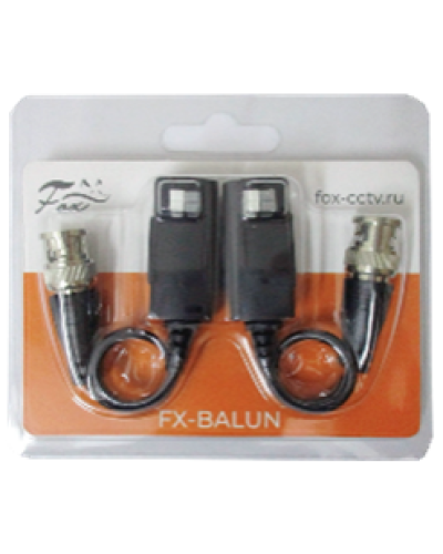 Приемо-передатчик видеосигнала Fox FX-BALUN в Коврове Системы видеонаблюдения Pintop.ru