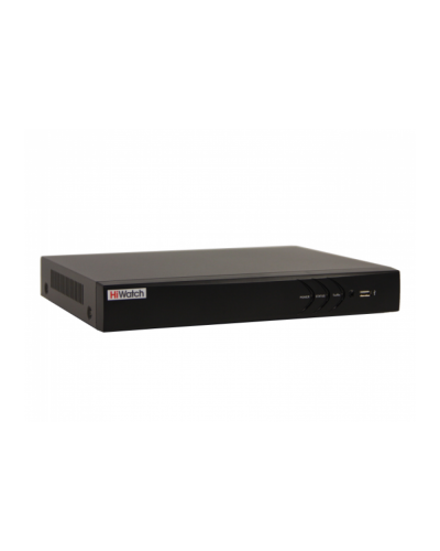 8-ми канальный гибридный HD-TVI регистратор HiWatch DS-H208UAF в Коврове Системы видеонаблюдения Pintop.ru