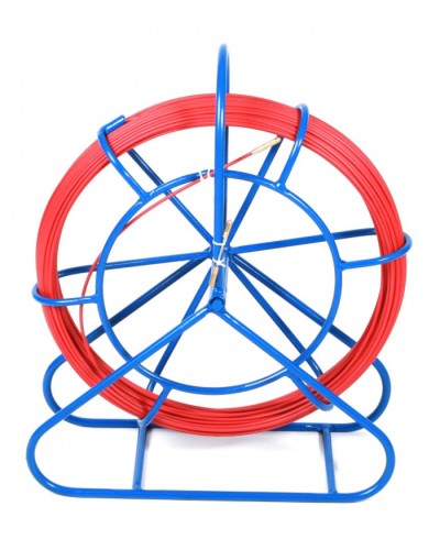 Устройство для протяжки кабеля мини УЗК в металлической кассете с держателем на ножке, 50 м Hyperline CPS-GP6.0-МС-50M в Коврове Патч-корды и пигтейлы Pintop.ru