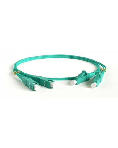 Патч-корд волоконно-оптический Hyperline FC-D2-503-FC/PR-FC/PR-H-5M-LSZH-AQ в Коврове Патч-корды оптические Pintop.ru