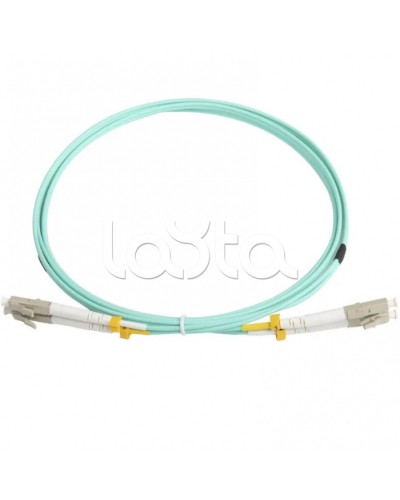 Патч-корд волоконно-оптический MM 50/125(OM3), LC-LC, duplex, LSZH, 2 м Hyperline FC-D2-503-LC/PR-LC/PR-H-2M-LSZH-AQ (FC-503-LC-LC-10G-2M) в Коврове Патч-корды оптические Pintop.ru