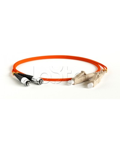 Патч-корд Hyperline FC-D2-50-FC/PR-LC/PR-H-1M-LSZH-OR в Коврове Патч-корды оптические Pintop.ru