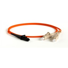 Патч-корд волоконно-оптический Hyperline FC-D2-50-LC/PR-MTRJF/PR-H-2M-LSZH-OR