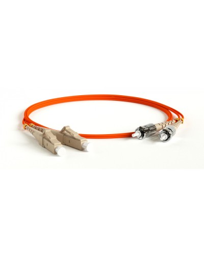 Патч-корд волоконно-оптический Hyperline FC-D2-50-MTRJM/PR-ST/PR-H-10M-LSZH-OR в Коврове Патч-корды оптические Pintop.ru