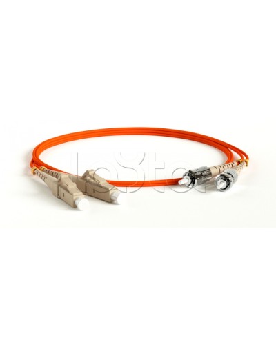 Патч-корд волоконно-оптический Hyperline FC-D2-50-SC/PR-ST/PR-H-3M-LSZH-OR в Коврове Патч-корды оптические Pintop.ru