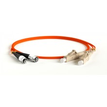 Патч-корд волоконно-оптический Hyperline FC-D2-62-FC/PR-LC/PR-H-15M-LSZH-OR