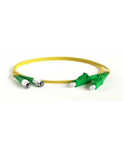 Патч-корд волоконно-оптический Hyperline FC-D2-9-FC/AR-ST/AR-H-2M-LSZH-YL в Коврове Патч-корды оптические Pintop.ru
