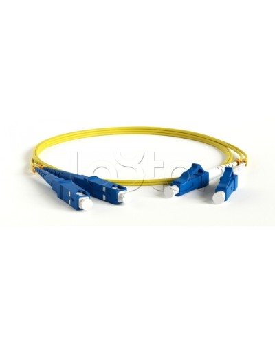 Патч-корд Hyperline FC-D2-9-LC/UR-SC/UR-H-7M-LSZH-YL в Коврове Патч-корды оптические Pintop.ru