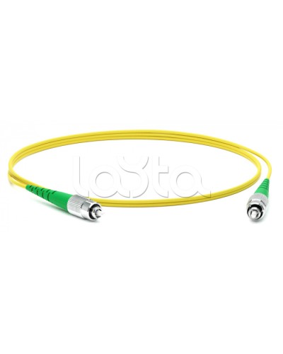 Патч-корд волоконно-оптический Hyperline FC-S2-9-FC/AR-FC/AR-H-0.5M-LSZH-YL в Коврове Патч-корды оптические Pintop.ru