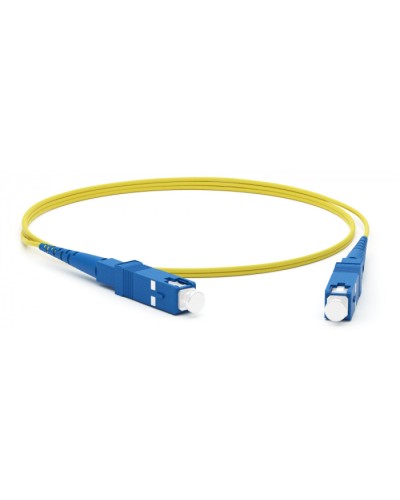 Патч-корд волоконно-оптический Hyperline FC-S2-9-SC/UR-SC/UR-H-2M-LSZH-YL в Коврове Патч-корды оптические Pintop.ru