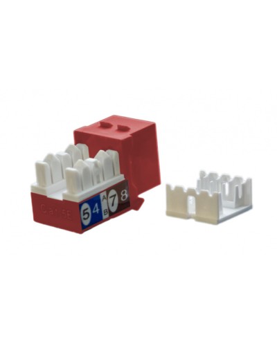 Вставка Hyperline (KJ9-8P8C-C5e-90-RD) в Коврове Коннекторы Pintop.ru