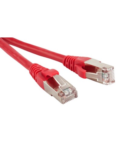 Патч-корд экранированный Hyperline PC-LPM-STP-RJ45-RJ45-C6-0.5M-LSZH-RD в Коврове Патчкорды (медные) Pintop.ru