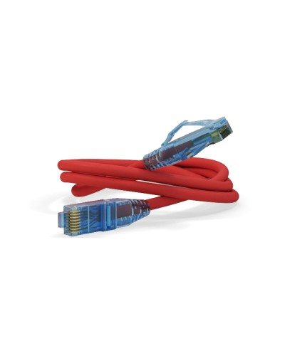 Патч-корд RJ45-RJ45, 4 пары, UTP, кат.6, LSZH (10м) Hyperline PC-LPM-UTP-RJ45-RJ45-C6-10M-LSZH-RD в Коврове Патчкорды (медные) Pintop.ru