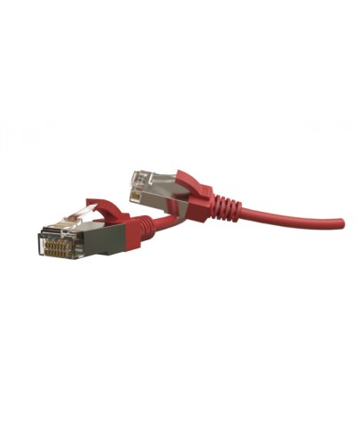 Патч-корд S/FTP Hyperline (PC-LPT-SFTP-RJ45-RJ45-C6-2M-LSZH-RD) в Коврове Патчкорды (медные) Pintop.ru