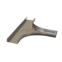 Ответвитель Т-образный горизонтальный плавный Hyperline RST-TTS-100-50-0,8-R100-SZ