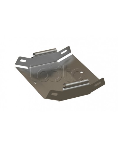 Угол 45° вертикальный внутренний Hyperline RST-VIA45-400-100-0,8-SZ в Коврове Аксессуары для лотков Pintop.ru