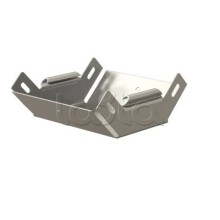 Угол 90° вертикальный внутренний Hyperline RST-VIA90-100-80-0,8-SZ