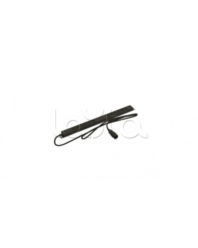 Блок розеток, вертикальный, черн Hyperline (SHE-12IEC-2.5PVB) в Коврове Блоки розеток Pintop.ru