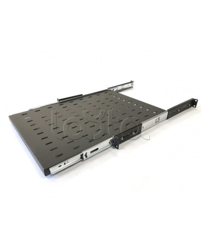 Полка выдвижная Hyperline (TSS3-450-RAL9004) в Коврове Полки для шкафов и стоек Pintop.ru