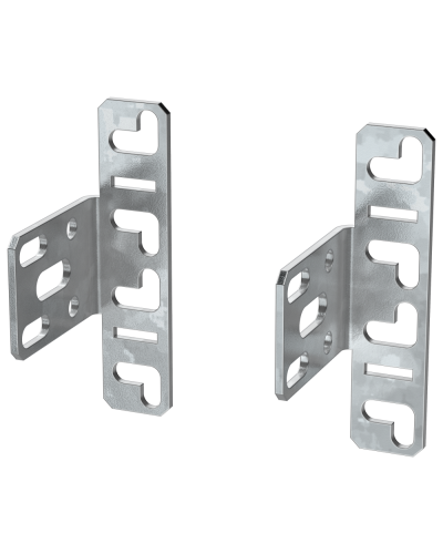 FORMAT Кронштейн профиля монтажного 50х25 тип 1 (2шт/упак) IEK (FO-00-BPRM-1) в Коврове Аксессуары для стоек и шкафов Pintop.ru
