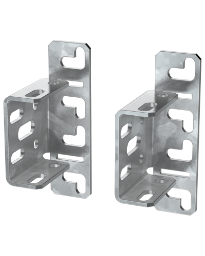 FORMAT Кронштейн профиля монтажного 50х25 тип 2 (2шт/упак) IEK (FO-00-BPRM-2) в Коврове Аксессуары для стоек и шкафов Pintop.ru