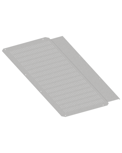 FORMAT Фланец основания встроенного отсека вентилируемый 400х1000мм IEK (FO-00-FBCV-040-100) в Коврове Аксессуары для стоек и шкафов Pintop.ru