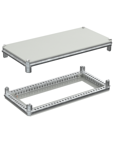 FORMAT Крыша и основание (под фланец) 400х800мм IEK (FO-00-KOF-040-080) в Коврове Аксессуары для стоек и шкафов Pintop.ru