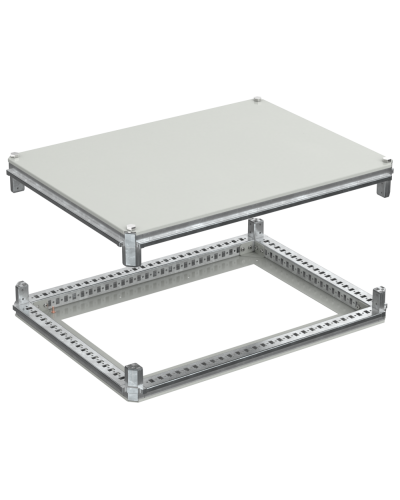 FORMAT Крыша и основание (под фланец) 600х800мм IEK (FO-00-KOF-060-080) в Коврове Аксессуары для стоек и шкафов Pintop.ru