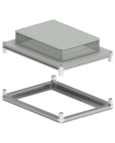 FORMAT Крыша и основание (под фланец) 600х800мм IP31 IEK (FO-00-KOF-060-080-31) в Коврове Аксессуары для стоек и шкафов Pintop.ru