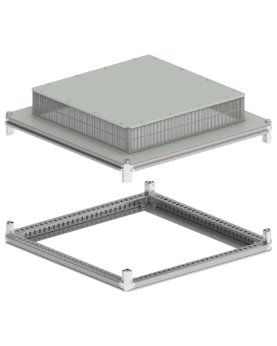 FORMAT Крыша и основание (под фланец) 800х800мм IP31 IEK (FO-00-KOF-080-080-31) в Коврове Аксессуары для стоек и шкафов Pintop.ru