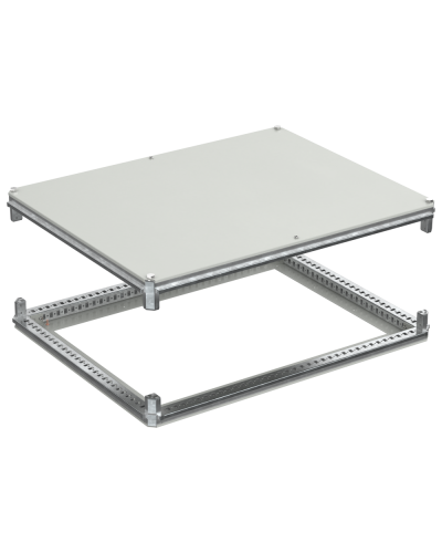 FORMAT Крыша и основание (под фланец) 800х1000мм IEK (FO-00-KOF-080-100) в Коврове Аксессуары для стоек и шкафов Pintop.ru