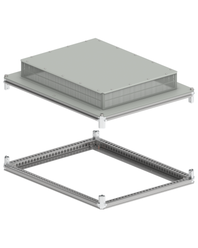 FORMAT Крыша и основание (под фланец) 800х1000мм IP31 IEK (FO-00-KOF-080-100-31) в Коврове Аксессуары для стоек и шкафов Pintop.ru