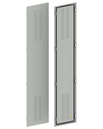 FORMAT Панель задняя вентилируемая 2000х400мм IEK (FO-00-PBV-200-040) в Коврове Аксессуары для стоек и шкафов Pintop.ru