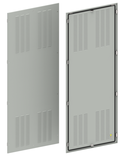 FORMAT Панель задняя вентилируемая 2000х800мм IEK (FO-00-PBV-200-080) в Коврове Аксессуары для стоек и шкафов Pintop.ru