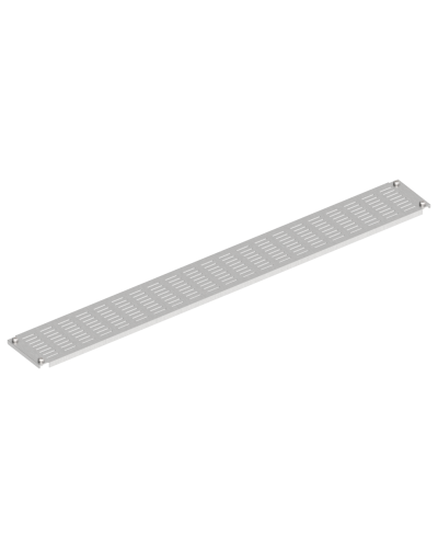 FORMAT Заглушка панели нижней наборной вентилируемой 100мм шкаф шириной 1000мм IEK (FO-00-PLTV-010-100) в Коврове Аксессуары для стоек и шкафов Pintop.ru