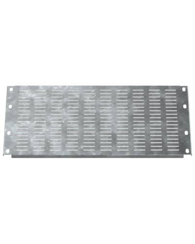 FORMAT Заглушка панели нижней наборной вентилируемой 200мм в шкаф шириной 600мм IEK (FO-00-PLTV-020-060) в Коврове Аксессуары для стоек и шкафов Pintop.ru