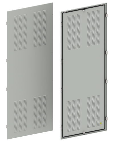FORMAT Панель боковая вентилируемая 2000х800мм IP31 (2шт/компл) IEK (FO-00-PSV-200-080-31) в Коврове Аксессуары для стоек и шкафов Pintop.ru
