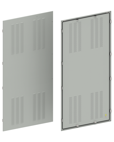 FORMAT Панель боковая вентилируемая 2000х1000мм IP31 (2шт/компл) IEK (FO-00-PSV-200-100-31) в Коврове Аксессуары для стоек и шкафов Pintop.ru