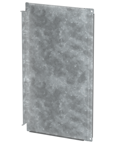 FORMAT Перегородка аппаратного отсека боковая вертикальная сплошная высота 600мм IEK (FO-00-PVHC-060) в Коврове Аксессуары для стоек и шкафов Pintop.ru