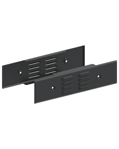 FORMAT Панель цоколя вентилируемая 100х400мм RAL7021 (2шт/компл) IEK (FO-00D-PCV-010-040-7021) в Коврове Аксессуары для стоек и шкафов Pintop.ru